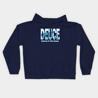 Deuce Motorcycle Artwork Kids Hoodie